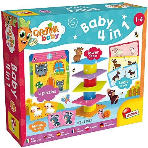 Lisciani Carotina Baby - Baby 4 in 1
