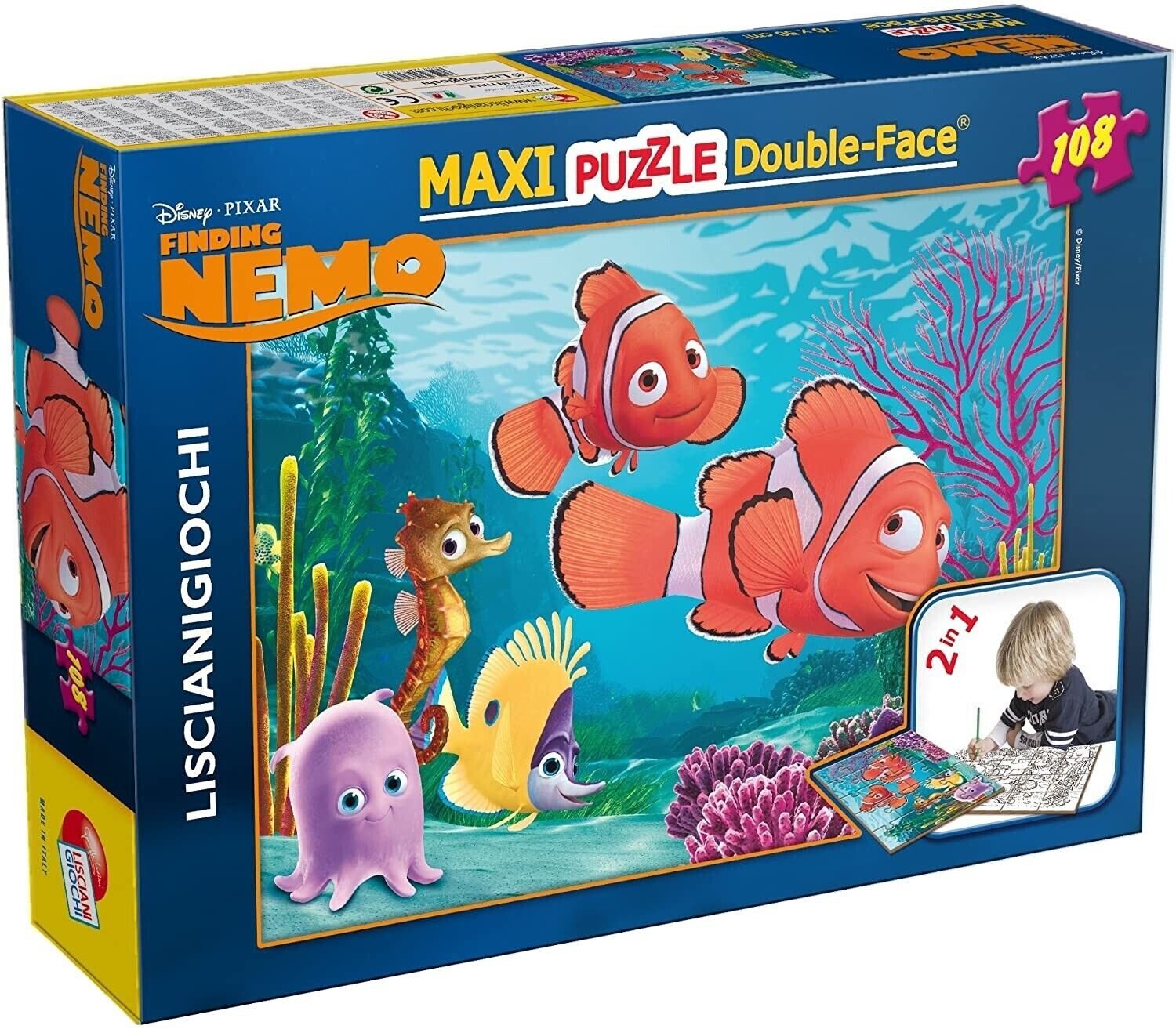 Lisciani Puzzle supermaxi Nemo (108 pz)