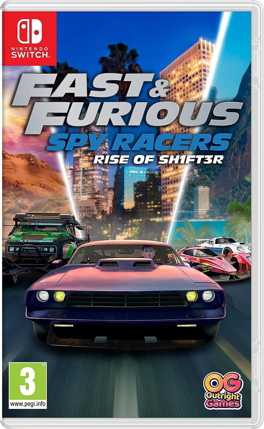 Fast & Furious : Spy Racers Rise of SH1FT3R (Switch)