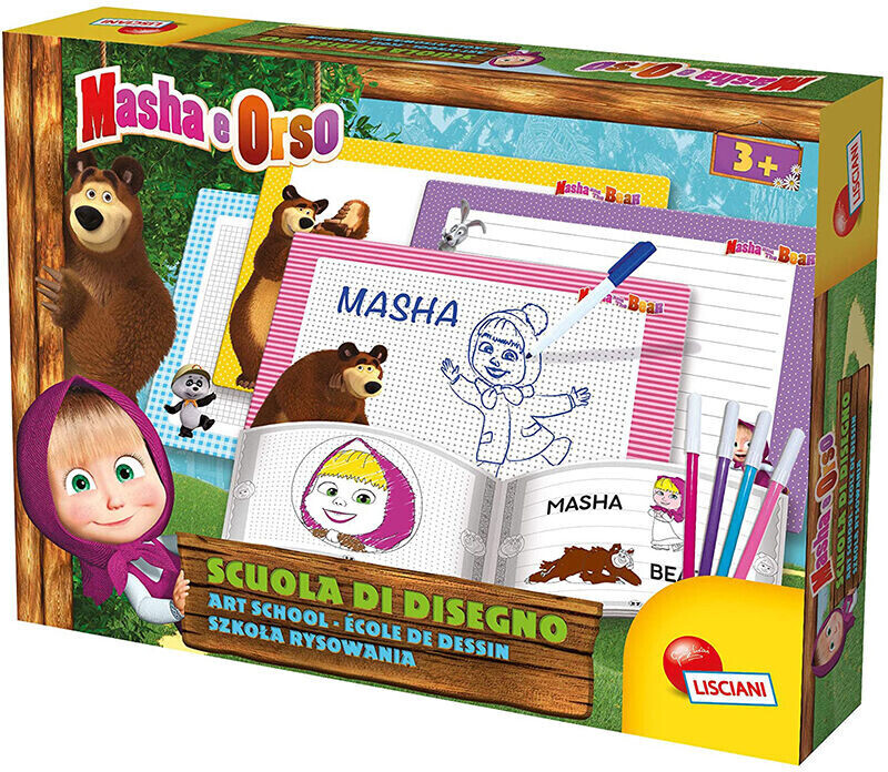 Lisciani Masha and the Bear - Art School