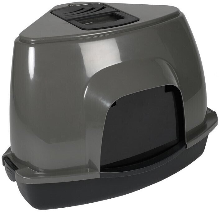 EBI Zen-Series Cat Toilet Prism 70 Grey