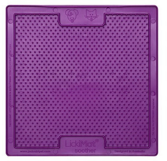 LickiMat Tapis de léchage S 20cm Purple LickiMat Tapis de léchage S 20cm Purple