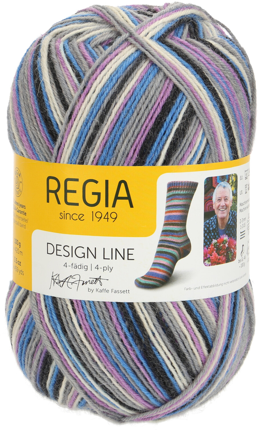 Regia Design Line by Kaffe Fassett zebra (03864)