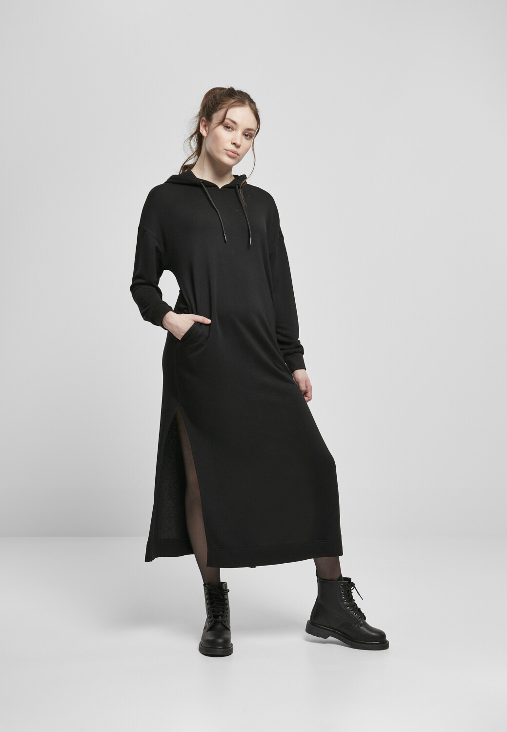 Urban Classics Ladies Modal ab 24,99 black Dress Preisvergleich Long € | Terry bei (TB4557-00007-0042) Hoody
