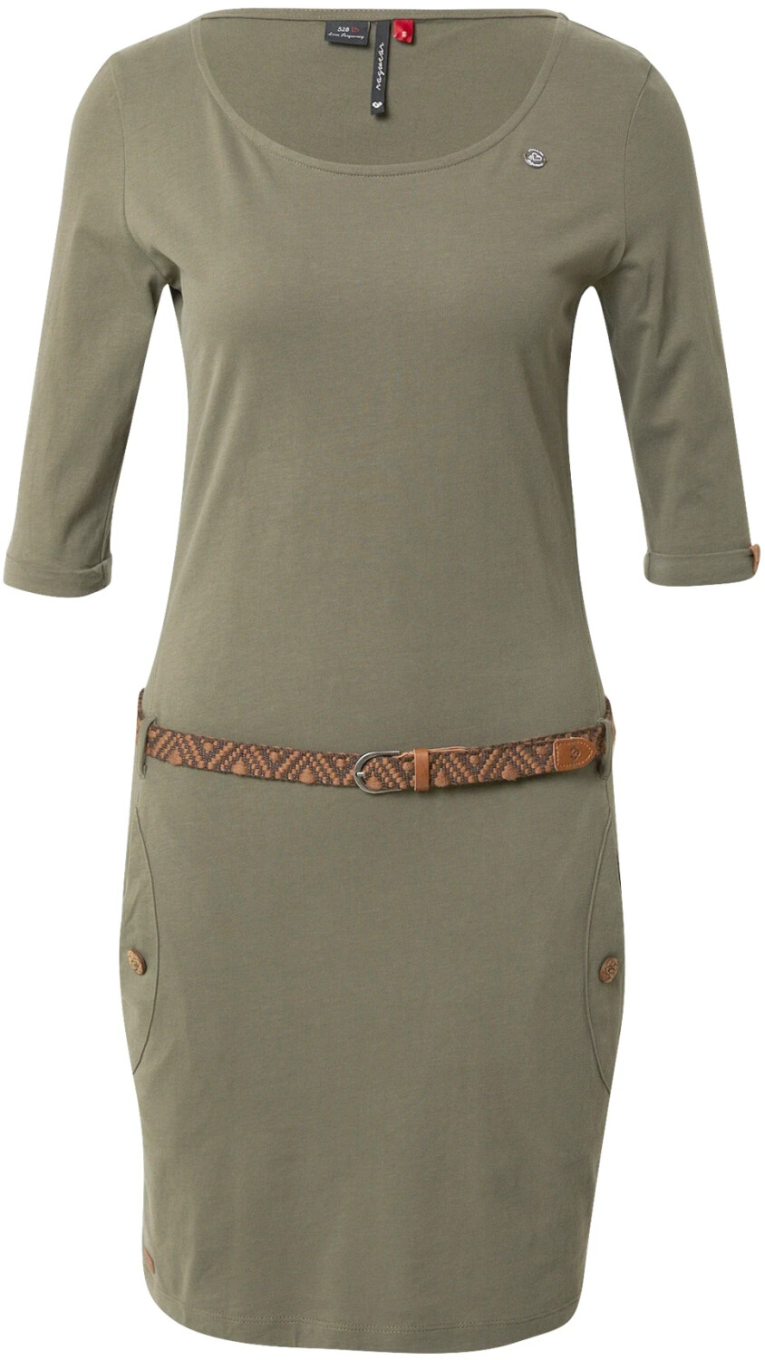 Ragwear Tanya Solid Dress (2121) olive
