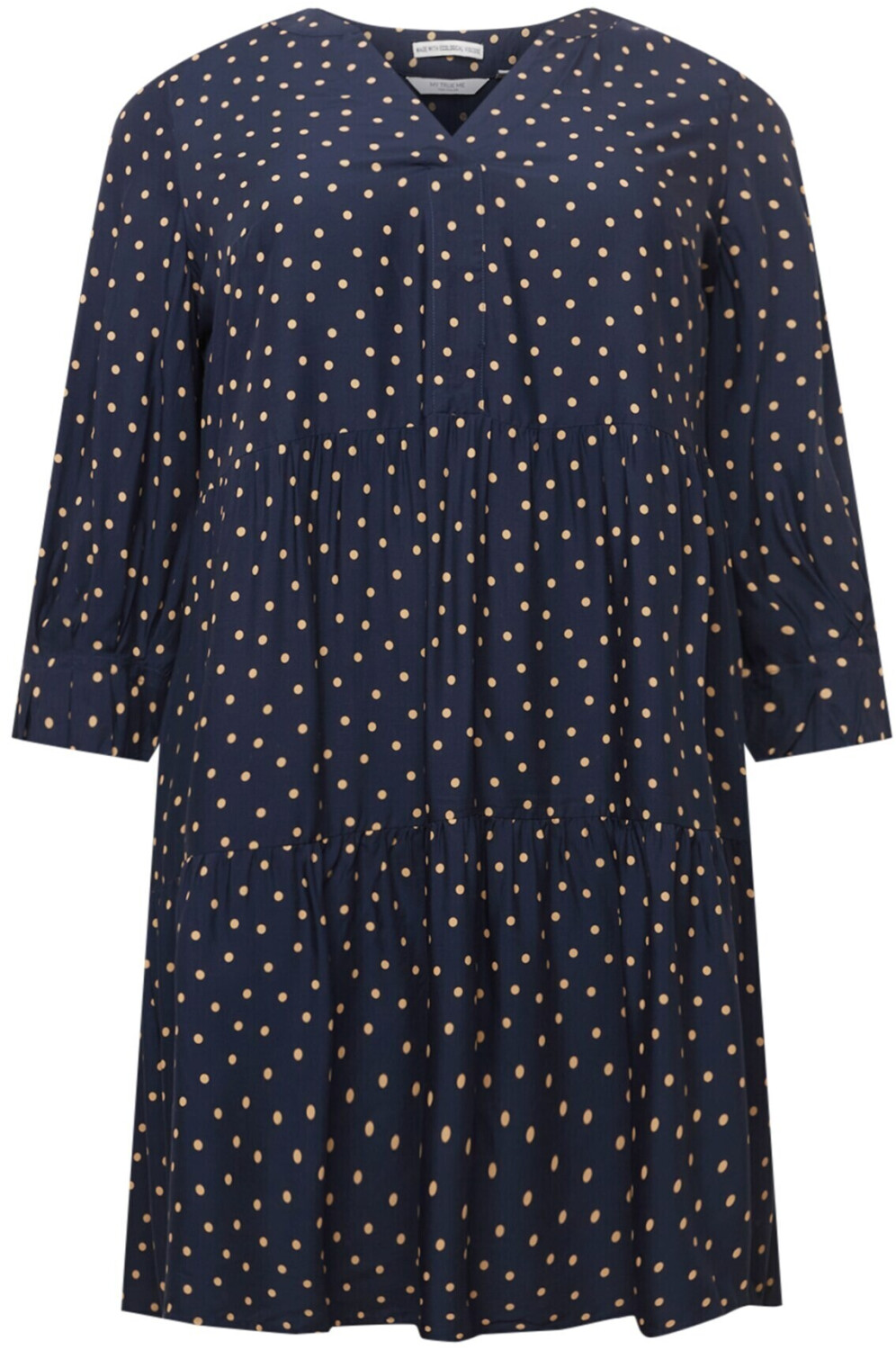 Tom Tailor My True Me Dress (1026811_27585) navy brown dot
