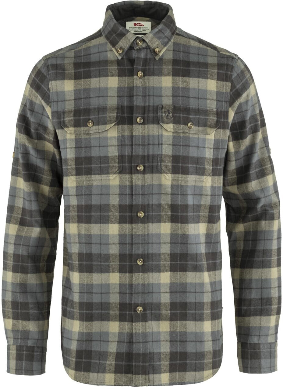 Fjällräven Singi Heavy Flannel Shirt super grey/stone grey