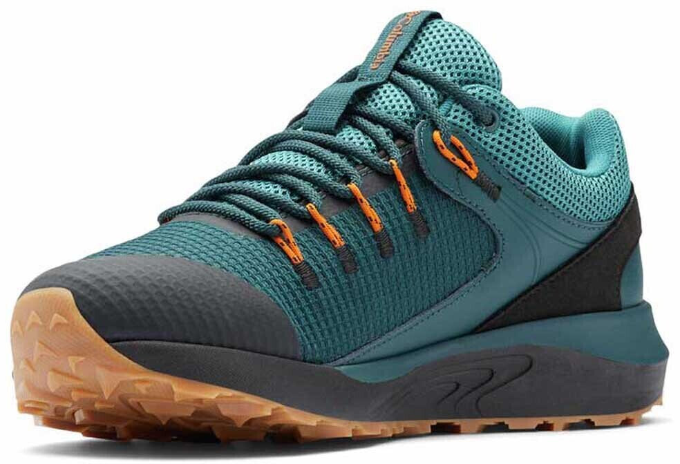 columbia men's trailstorm waterproof dark grey bright gold 10