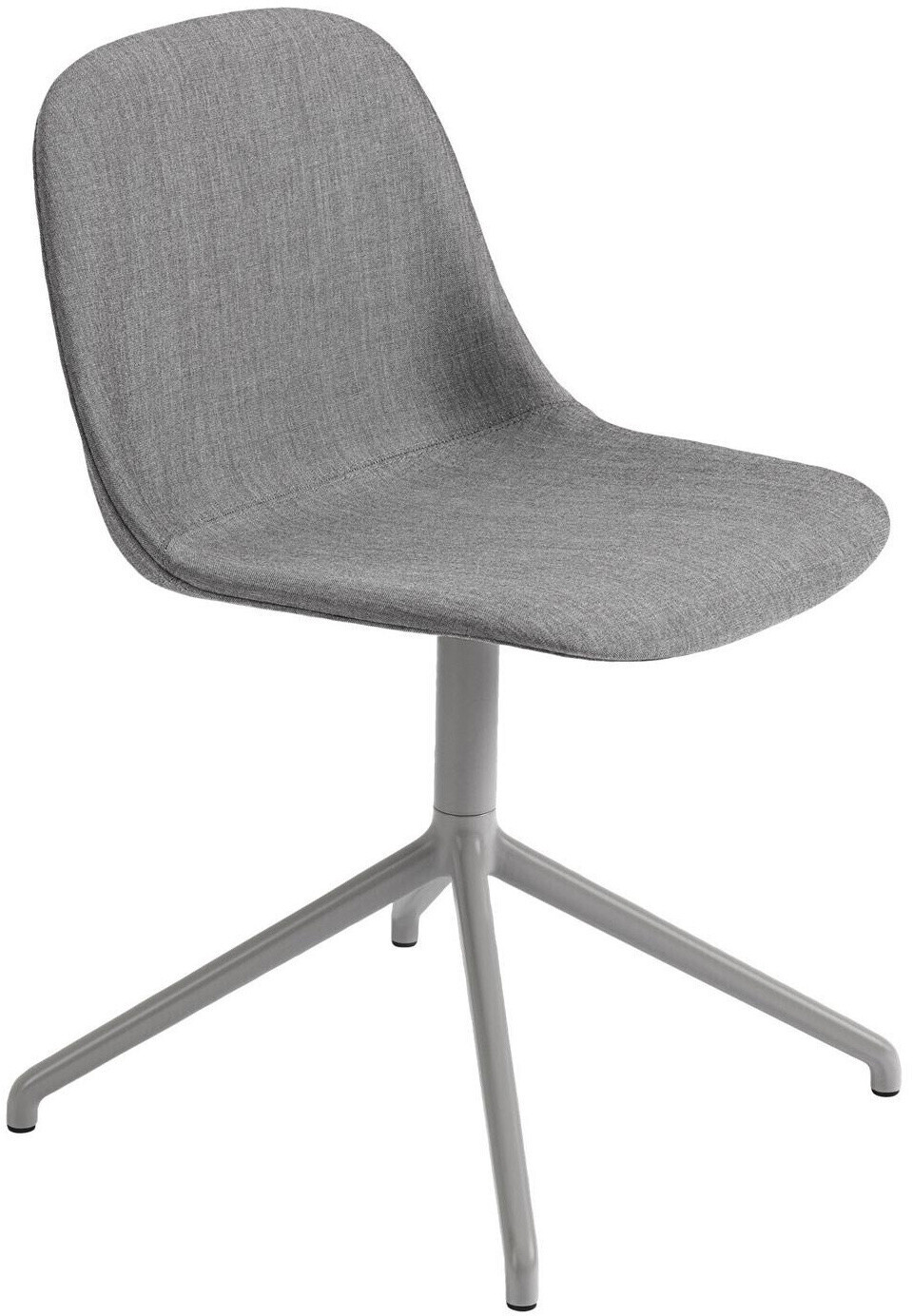 Muuto Fiber Swivel base without return Side Chair Remix 2 Grey 0133