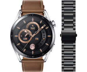 Huawei Watch GT 3 Classic (42 mm / Cuero / Blanco) - Smartwatch