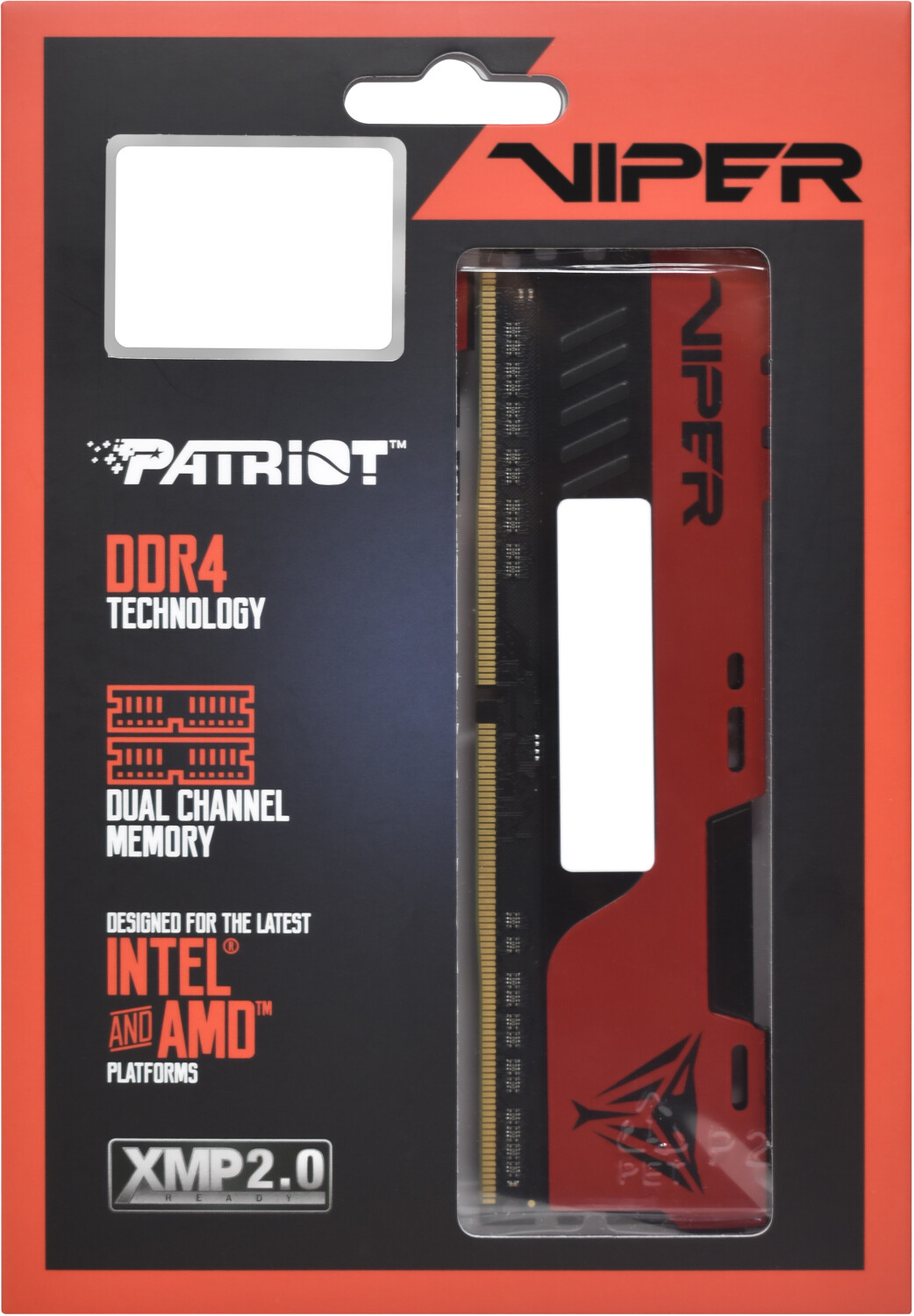 RAM - PATRIOT - KIT 2X 32 - 64Go - DDR4 - 3200 - DIMM / V ELITE2 / PV