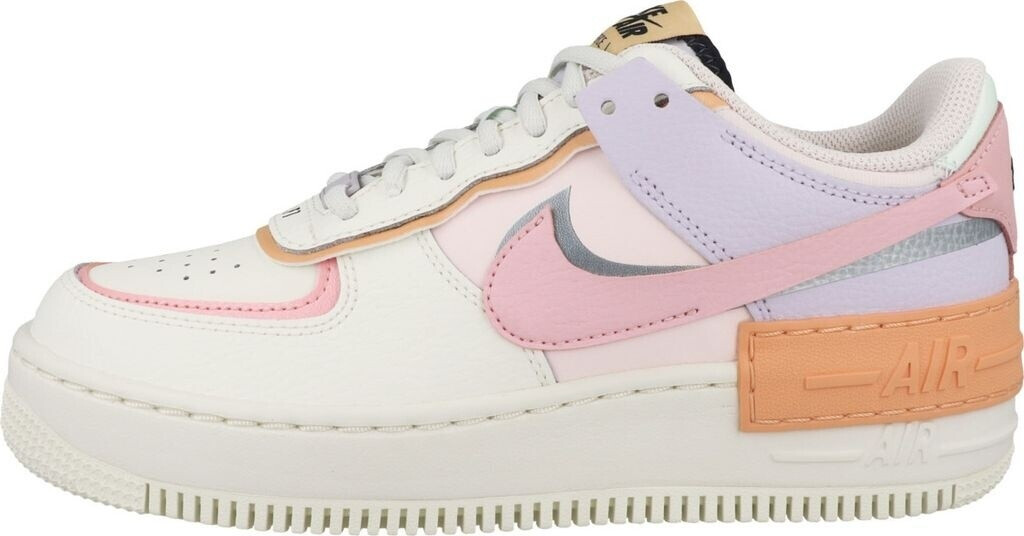 Nike Air Force 1 Shadow Women sail orange chalk dark obsidian pink glaze au meilleur prix sur idealo