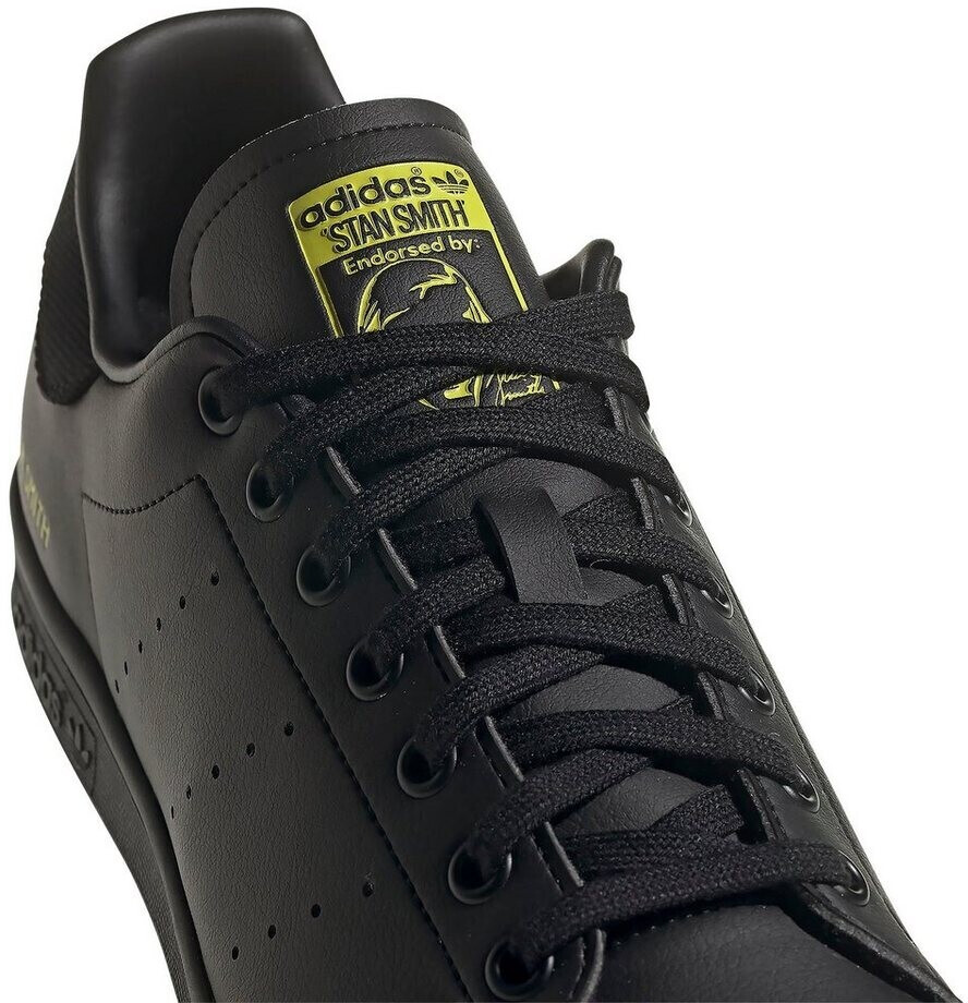 Adidas Stan Smith core black core black semi solar yellow ab 58 90