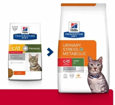 Hill s Prescription Diet Feline c d Urinary Stress Metabolic Trockenfutter ab 17 04 Preisvergleich bei idealo