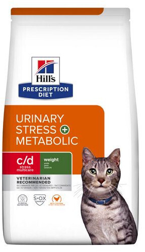 Hill's Prescription Diet Feline c/d Urinary Stress + Metabolic Dry Food 1,5kg