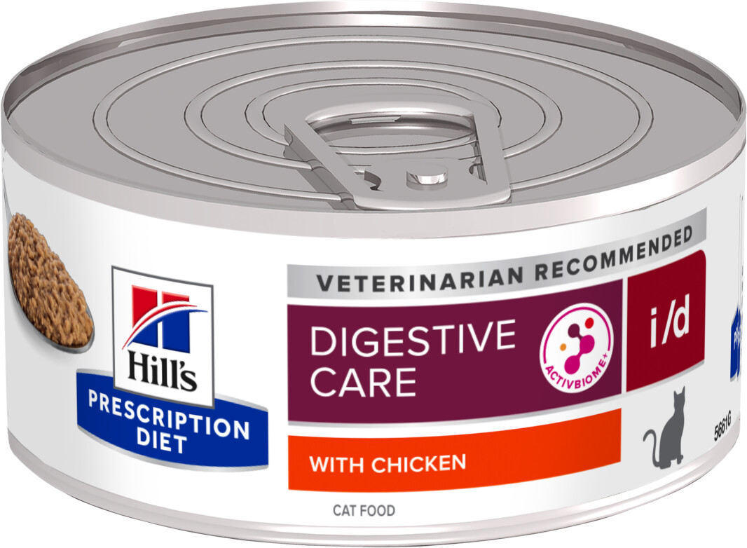 Hill's Prescription Diet Feline i/d Digestive Care Chicken Wet Food 156g