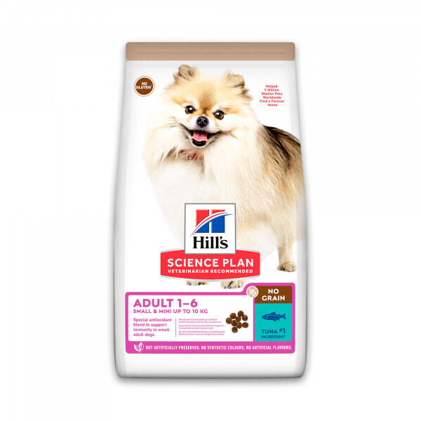 Hill's Science Plan Canine Adult Small & Mini No Grain Tuna Dry