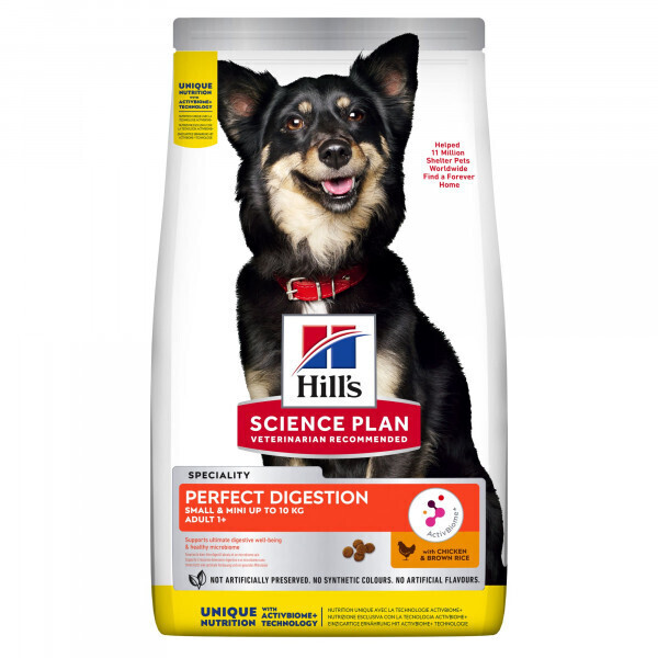 Hill's Science Plan Canine Perfect Digestion Adult Small/Mini Chicken & Rice
