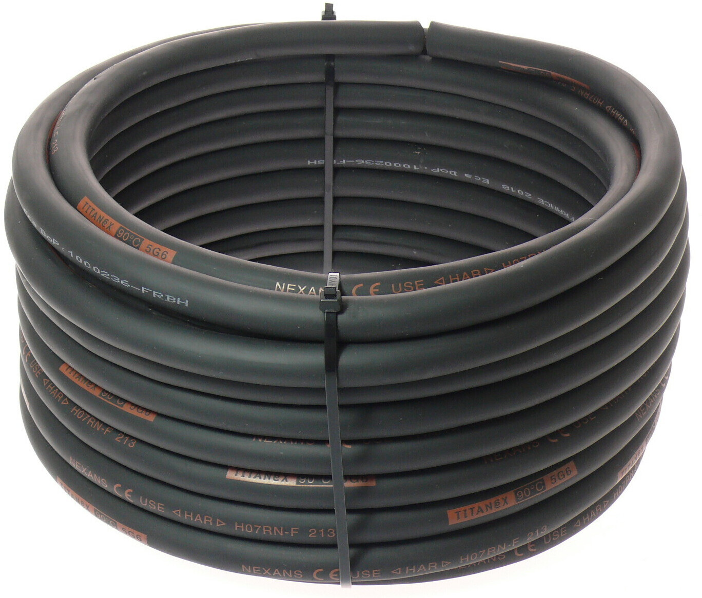 Nexans Titanex 5G6 H07RN-F 6mm² 5 Core Rubber Cable – Cinemattag LX