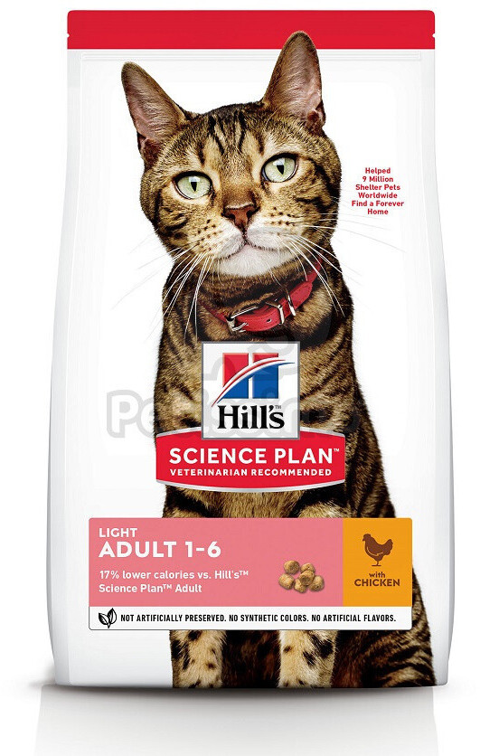 Hill's Science Plan Feline Adult Light Chicken 3kg