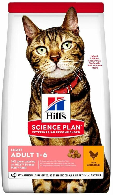 Hill's Science Plan Feline Adult Light Chicken 7kg