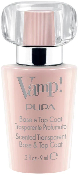 Pupa VAMP! Base & Top Coat Nail Polish (9ml) – 100 Transparent