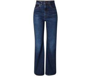 70's High Flare Jeans - Blue
