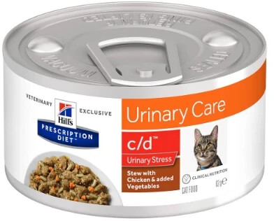 Hill s Prescription Diet Feline c d Urinary Stress Ragout Huhn 82g ab 1 49 Preisvergleich bei idealo