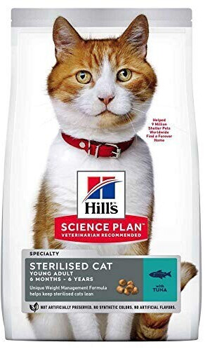 Hill's Science Plan Feline Sterilised Young Adult Tuna 7kg