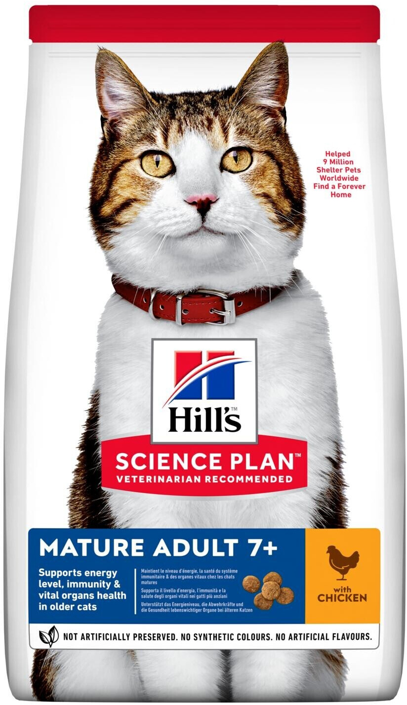 Hill's Science Plan Feline Mature Adult 7+ Chicken 1,5kg