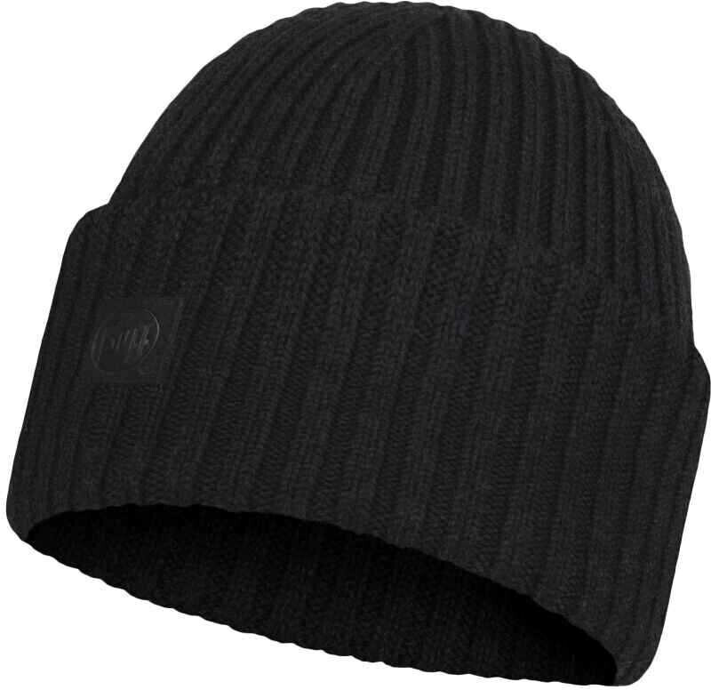 Buff Merino Wool Fisherman Ervin Beanie graphite
