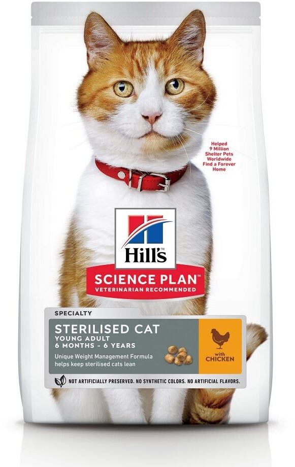 Hill's Science Plan Feline Young Sterilised Chicken 15kg