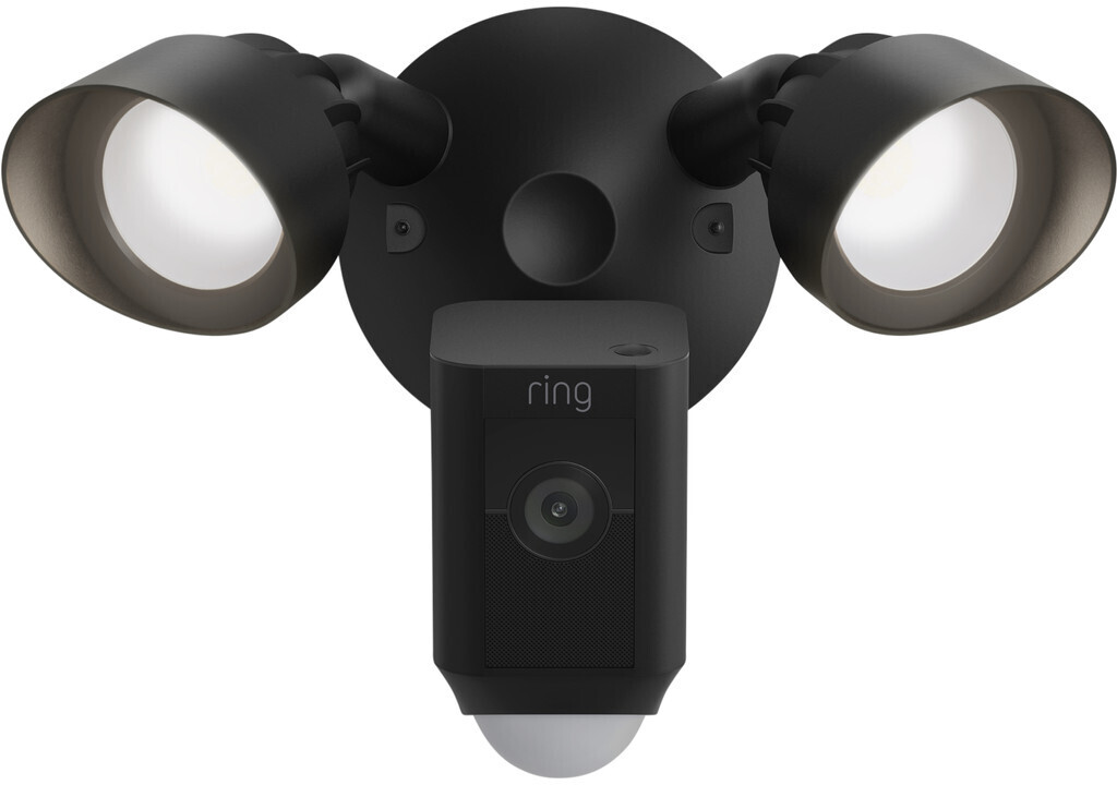 Ring Projecteur avec Caméra filaire Plus noir