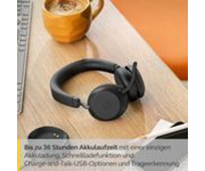 未使用】Jabra Evolve2 75 うるさく USB-C Black