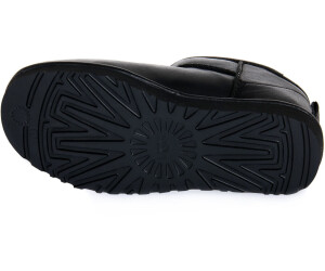 UGG Black Classic Ultra Mini Leather Boots, Size: 6
