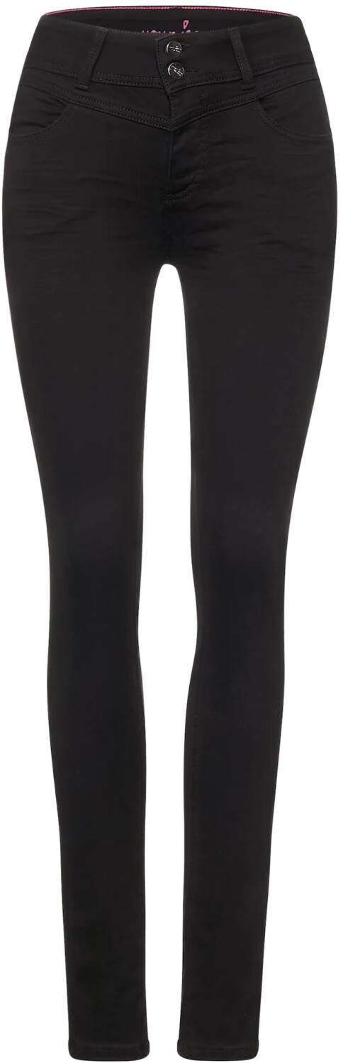 Street One York Slim Fit Jeans black soft washed