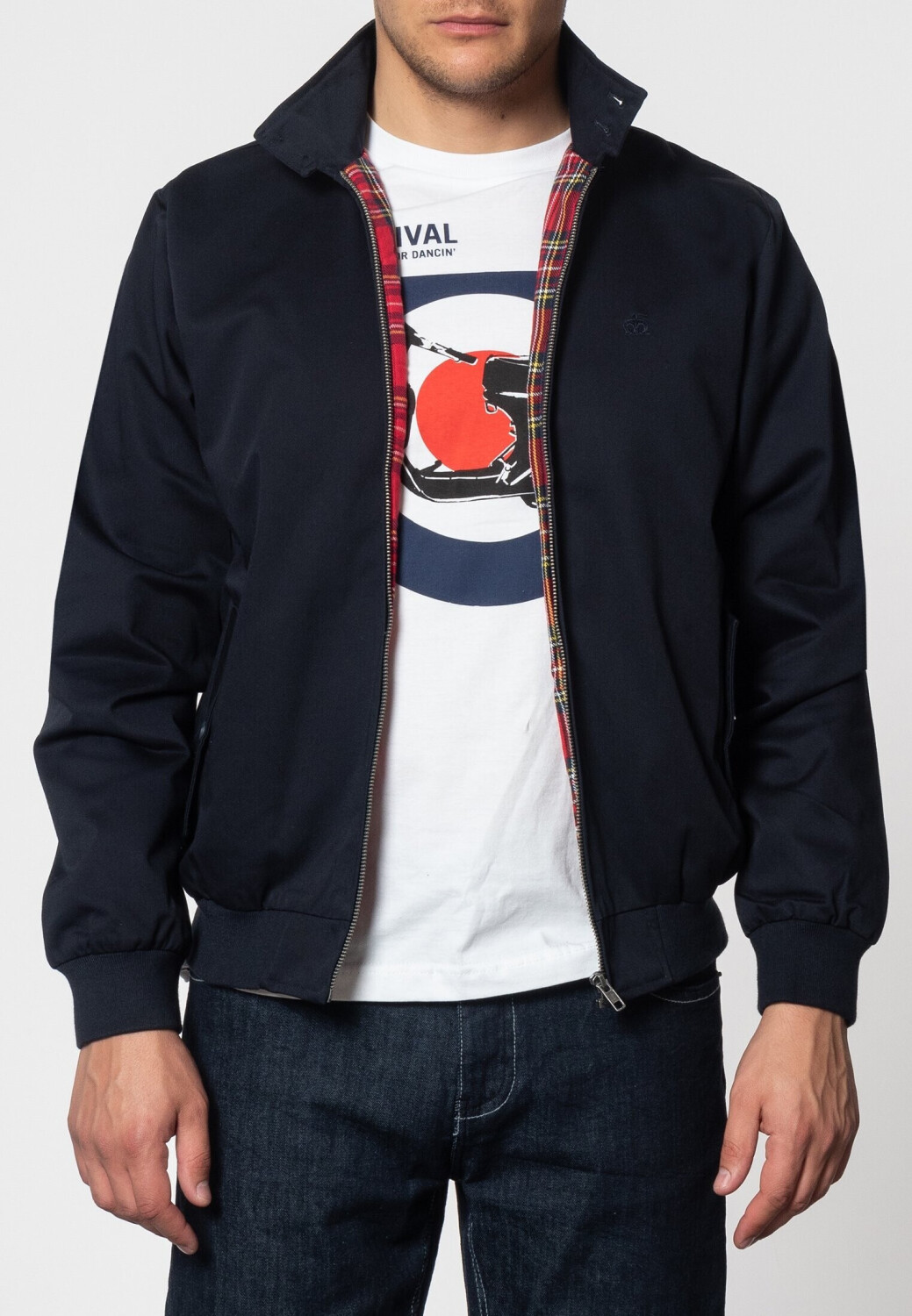 Merc London Blouson Harrington Jacket (1104106313) navy