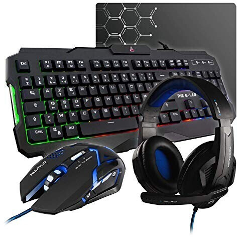 The G-Lab Korp 100 (Pack Casque/Souris/Clavier/Tapis)