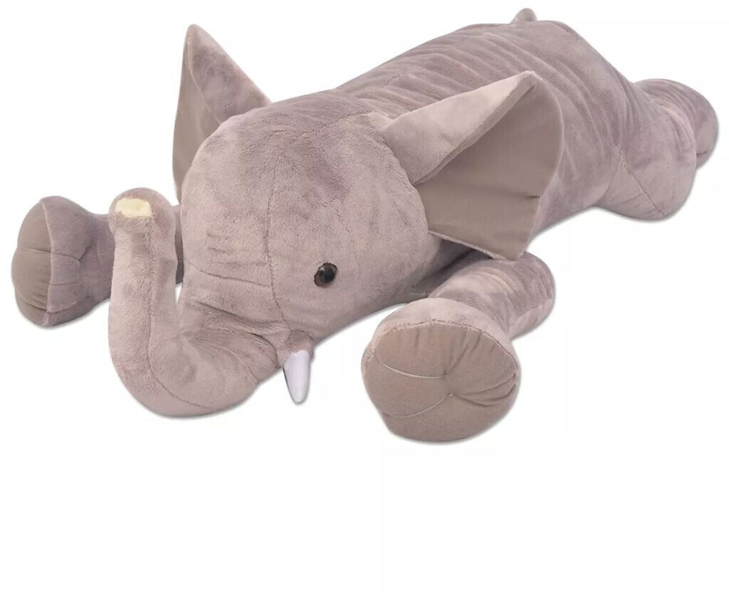 vidaXL Plush Cuddly Toy Elephant XXL