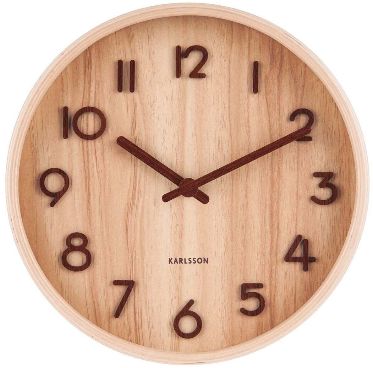 Karlsson Horlogue murale Naturel (KA5808WD)