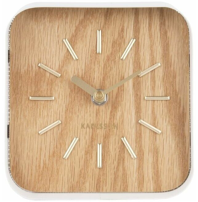 Karlsson Horloge Squared beige