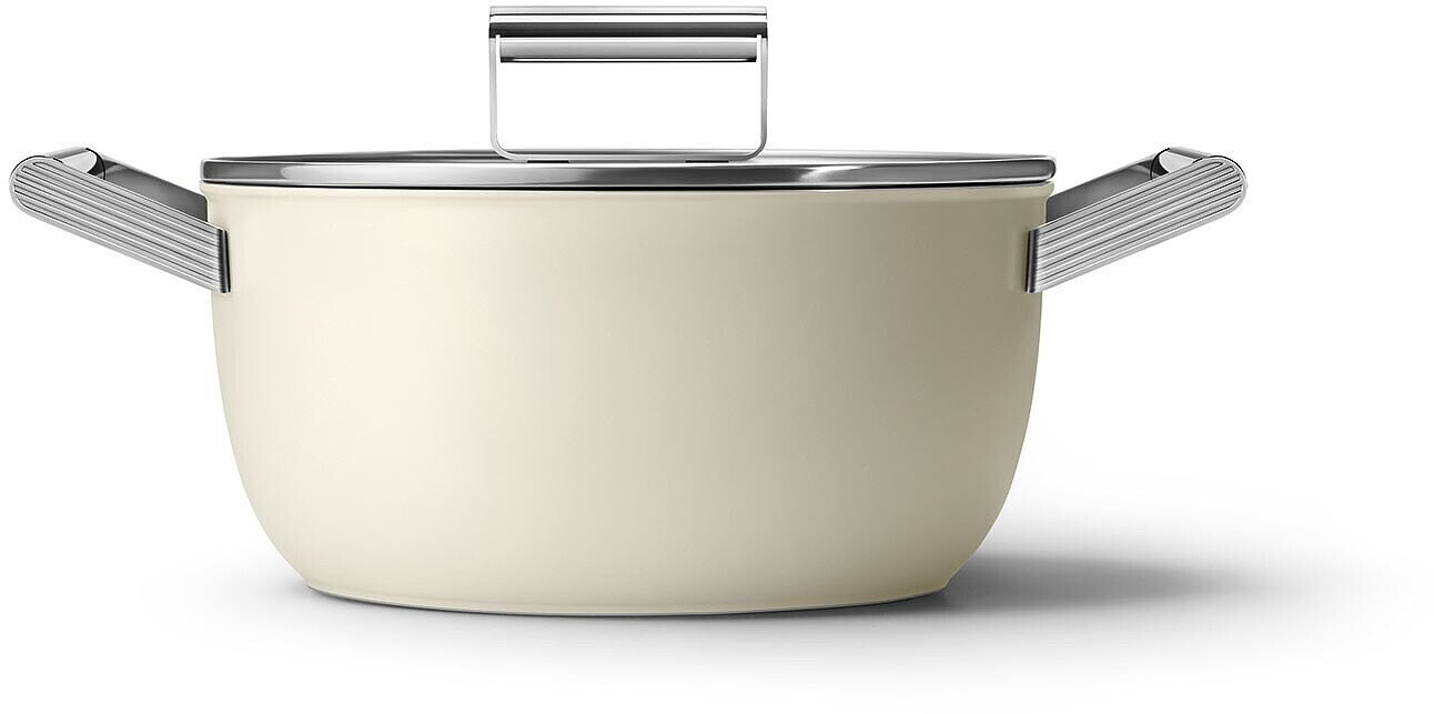 Smeg Cooking Pot 24 cm cream (CKFC2411CRM) a € 141,75 (oggi)