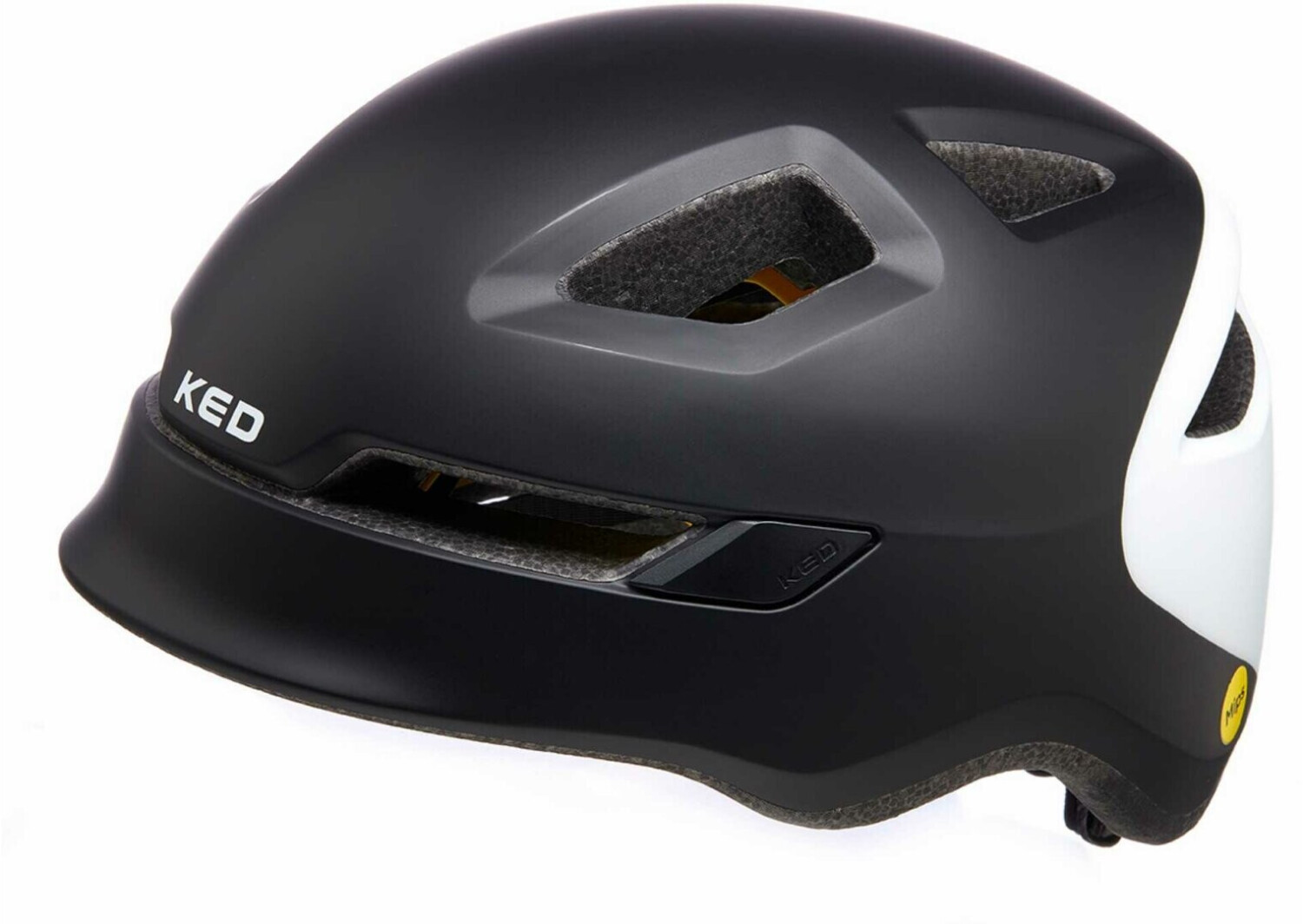 KED Kids Helmet POP black/white