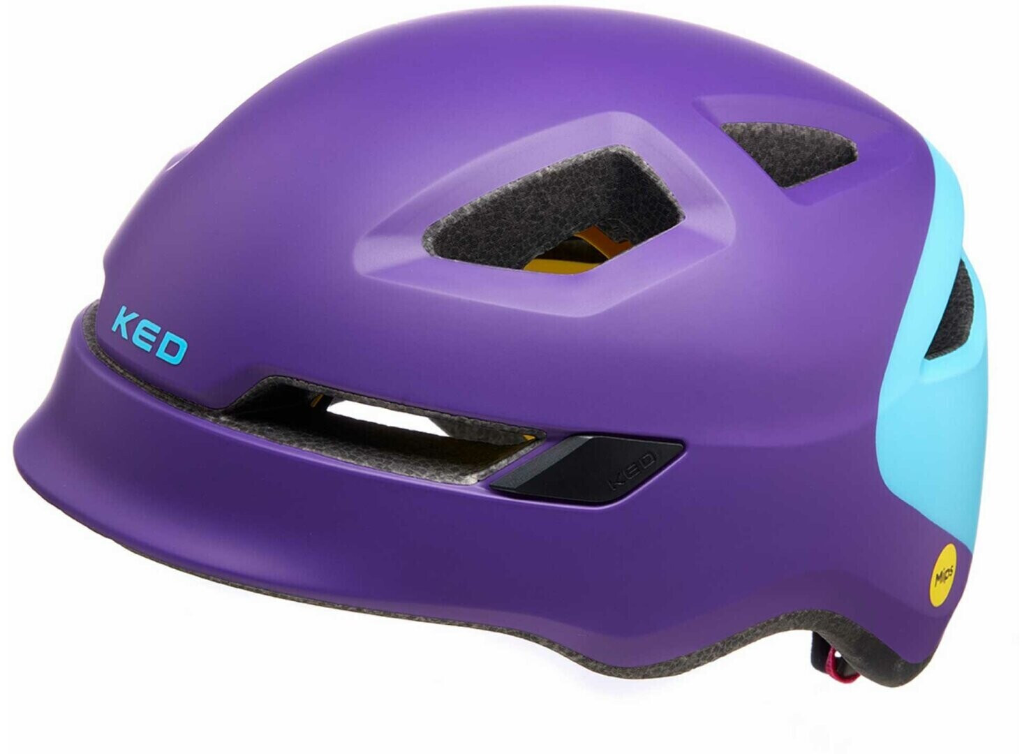 KED Kids Helmet POP purple/sky blue