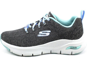 Buy Skechers Arch Fit Comfy Wave charcoal turquoise from 44.00