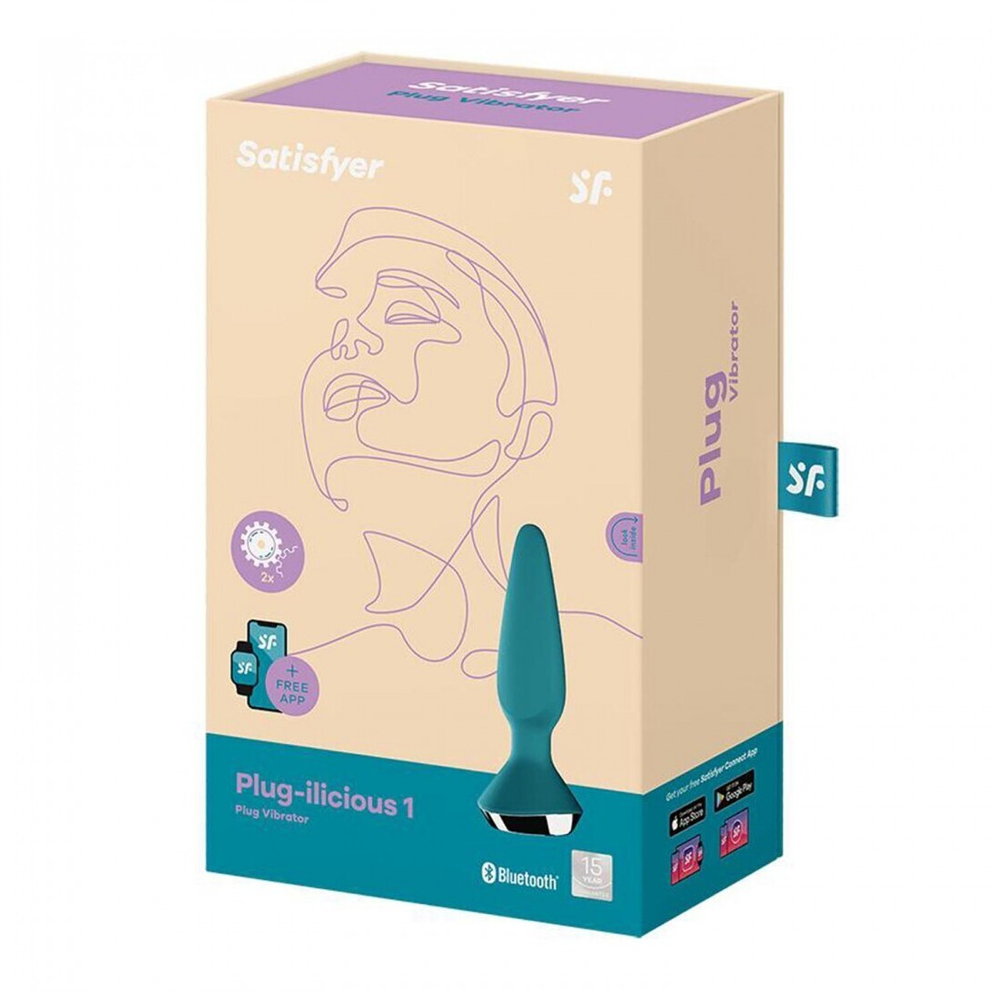 Satisfyer Plug-ilicious 1 dark green
