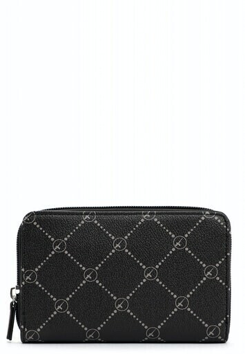 Tamaris Portefeuille Femme Anastasia – Carreau Élégant, Compartiment Pièces Zip, 7 Emplacements Cartes, Fermeture Zippée