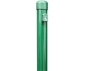 10 Zaunpfosten 1725 mm Zaunpfahl grün Pfosten 34mm für Metallzaun Schweißgitter 
