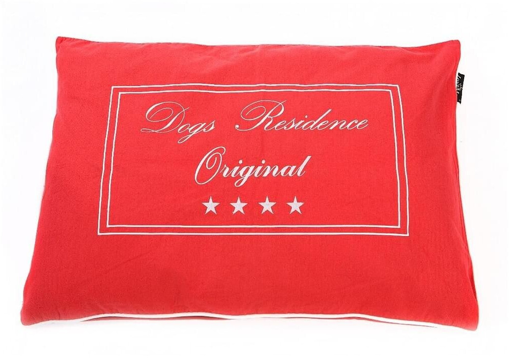 Lex & Max Dog Pillow Residence 100x70cm Red