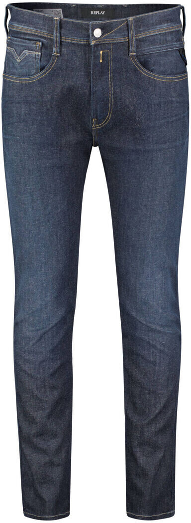 Image of Replay Anbass Hyperflex Slim Fit Jeans dark wash